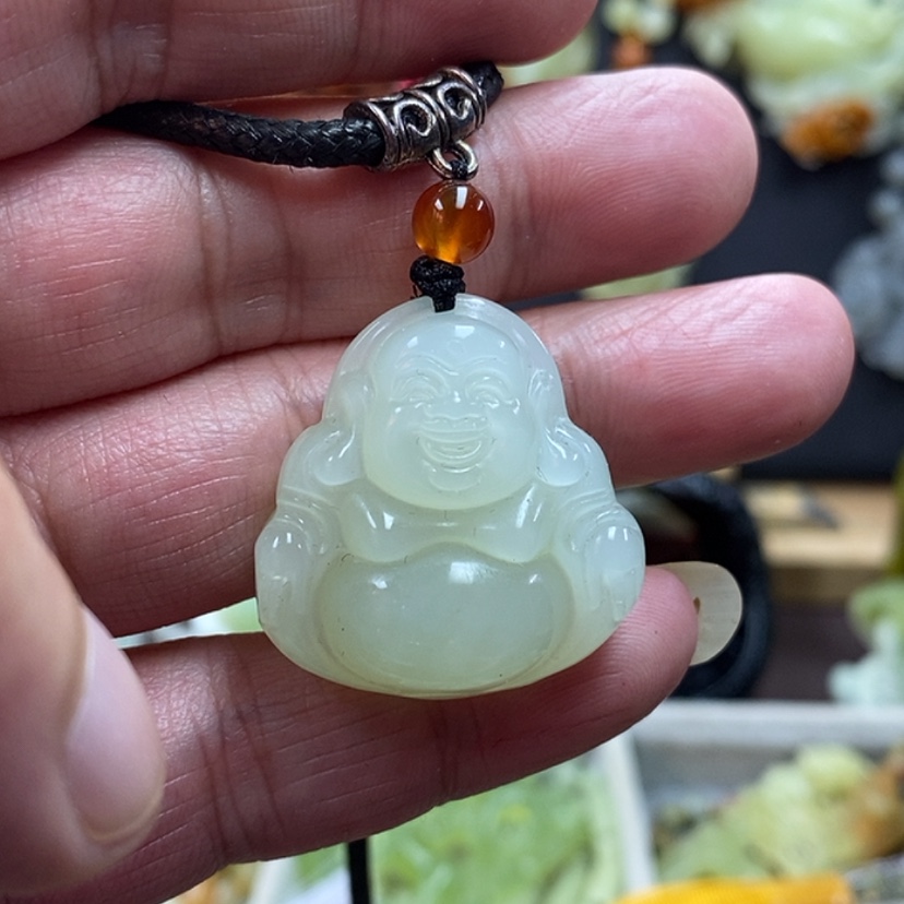 【闪购商品】蛇纹石玉吊坠未镶嵌