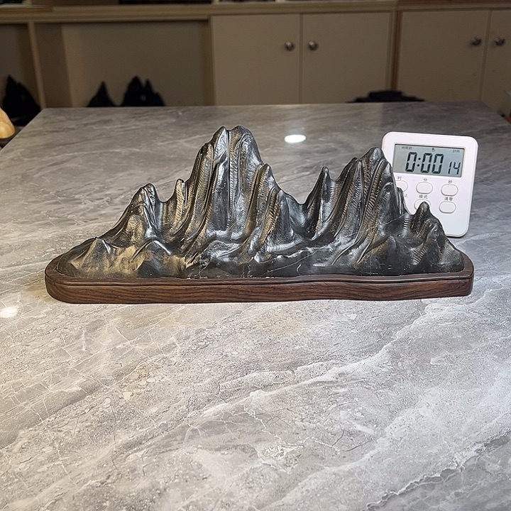 宁***馨奇石茶宠鱼缸文房摆件 