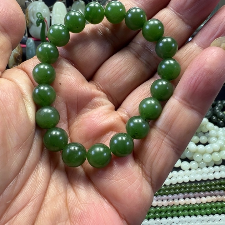 和田玉未镶嵌套链