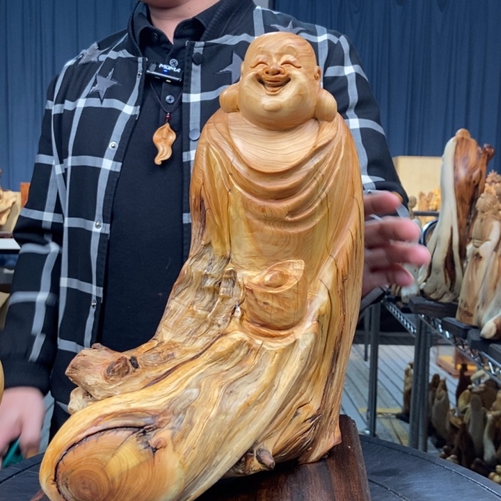 柏木（崖柏）随型摆件