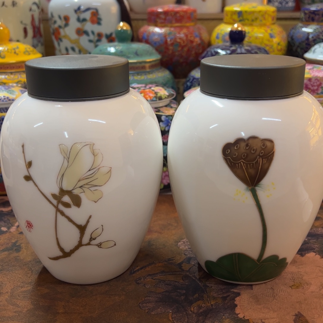 高端款家用茶叶罐