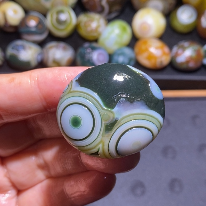 未镶嵌玛瑙/玉髓珠宝半成品19