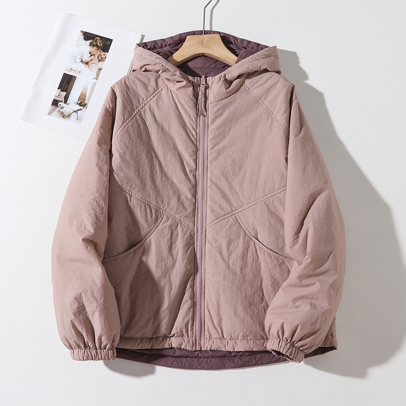 小暖炉！25冬新款减龄连帽防风两穿百搭棉衣保暖外套5018-1#5663