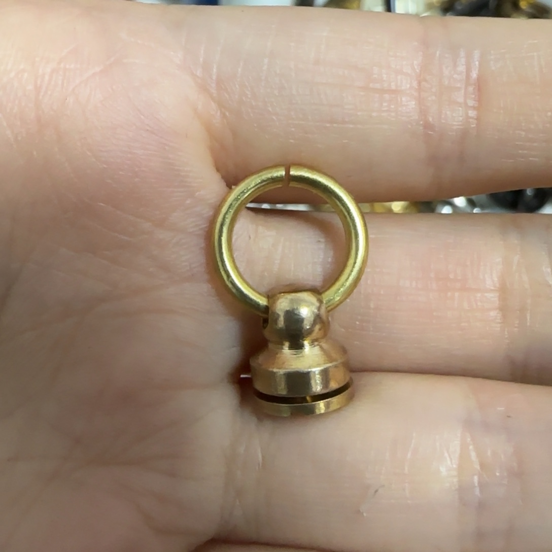 黄铜和尚头10元6个满30元发货