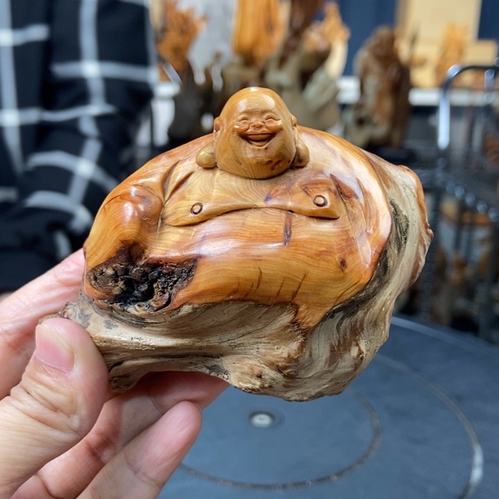 柏木（崖柏）手把件