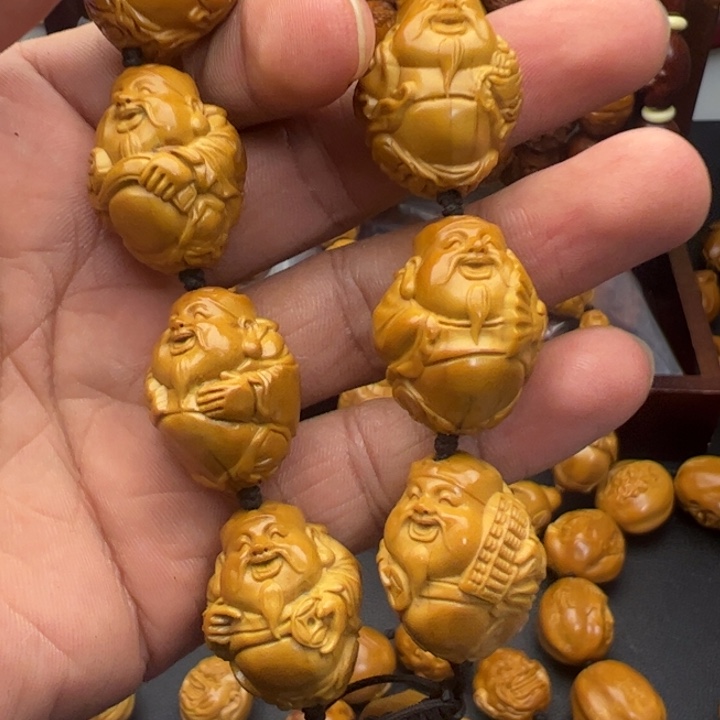 橄榄核手串/手链2.2八方来财