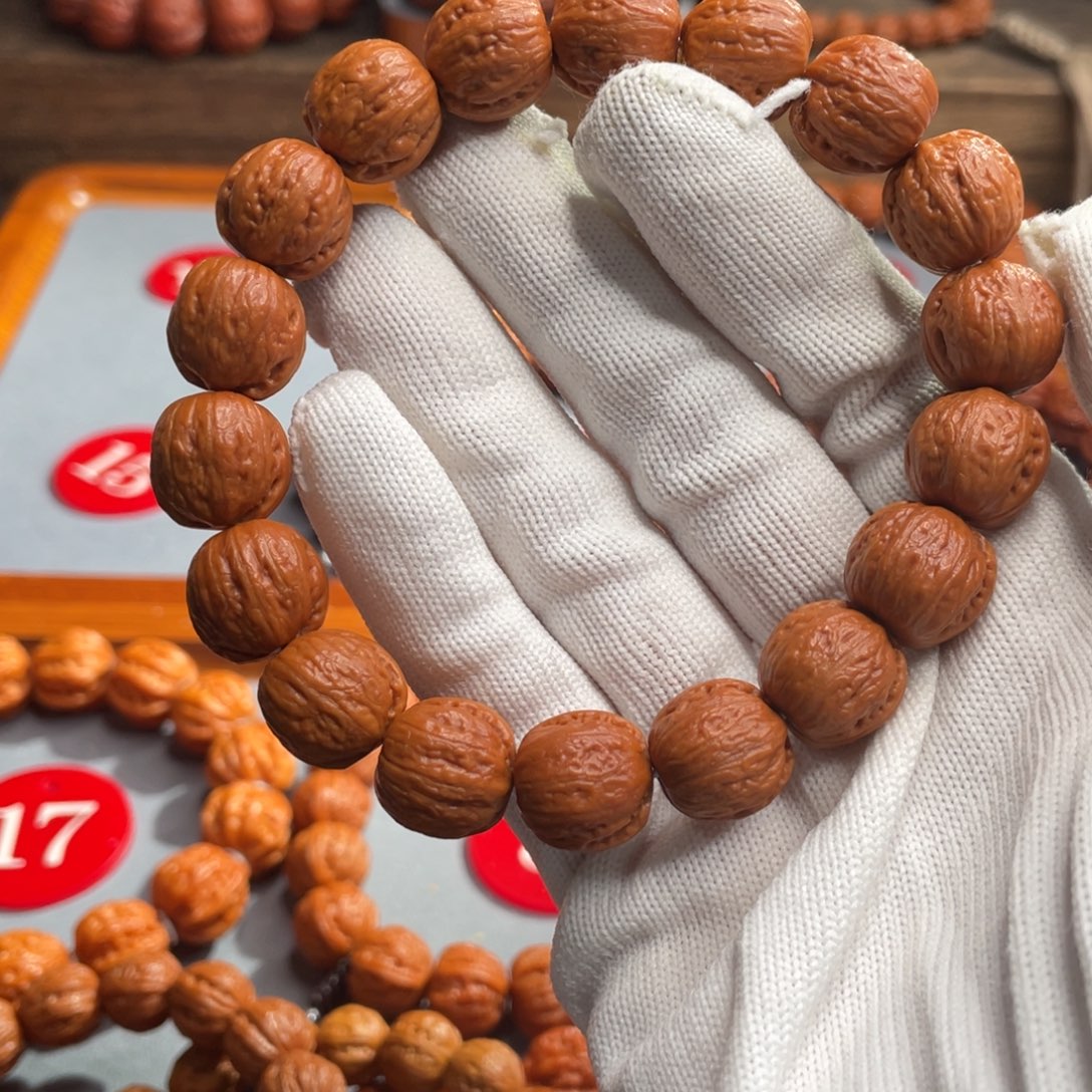 大***少文玩核桃手串1.4苹果园