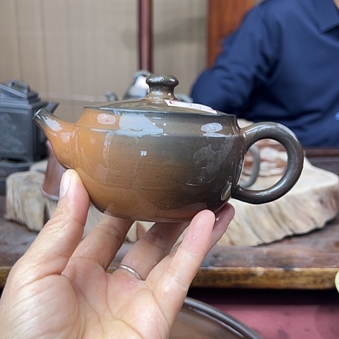 友***阳戬谷龙窑柴烧茶壶17