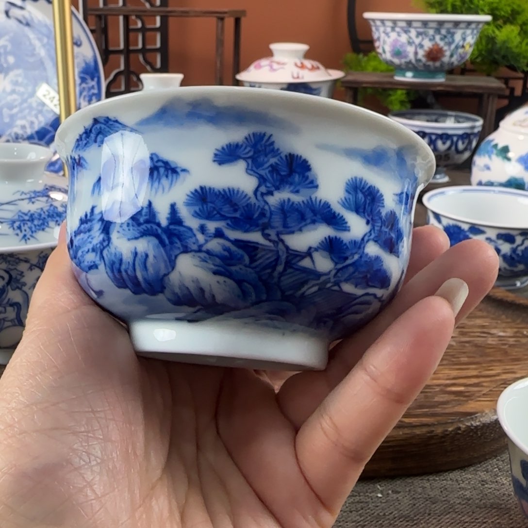 景德镇陶瓷手绘茶器355