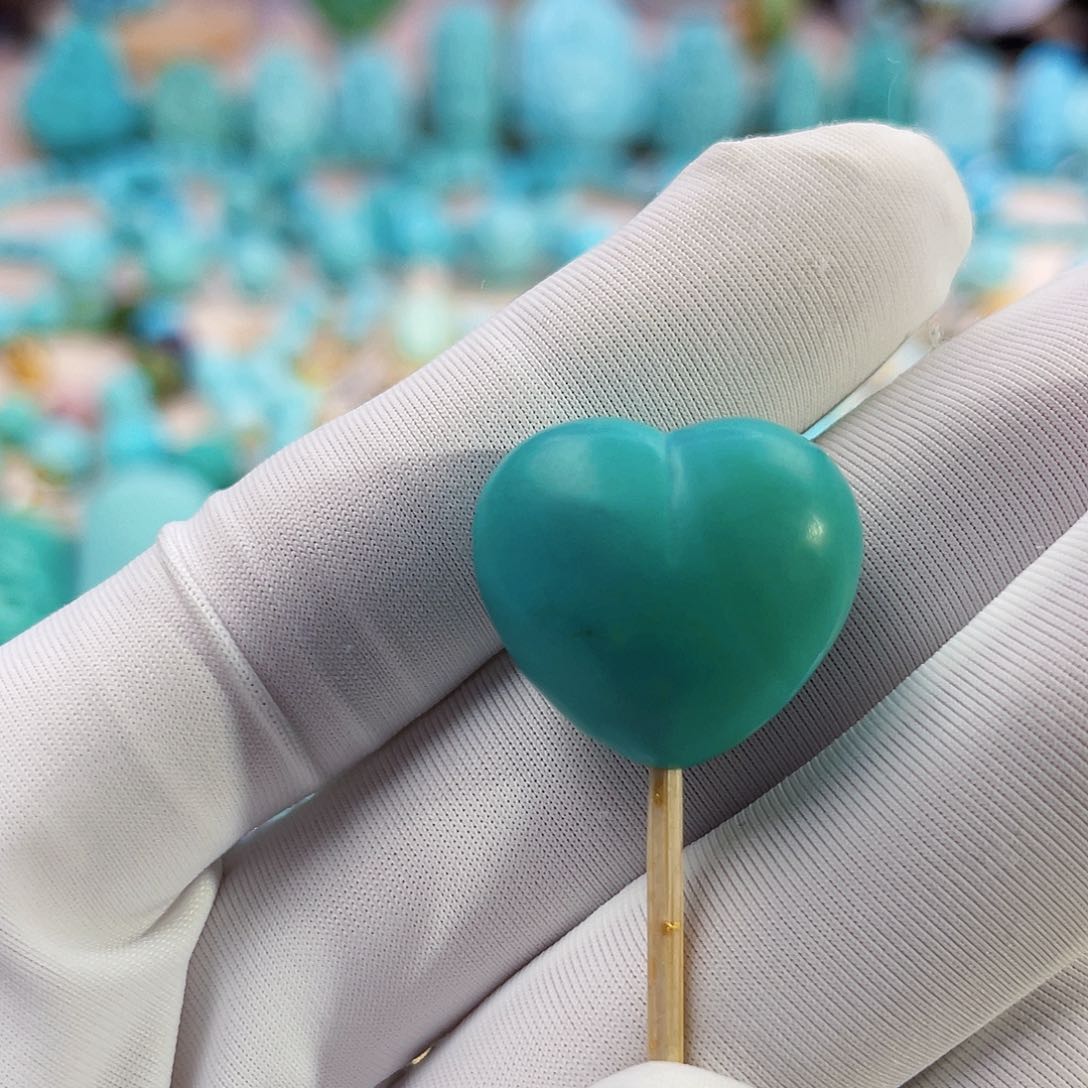 绿松石珠宝奇石未镶嵌