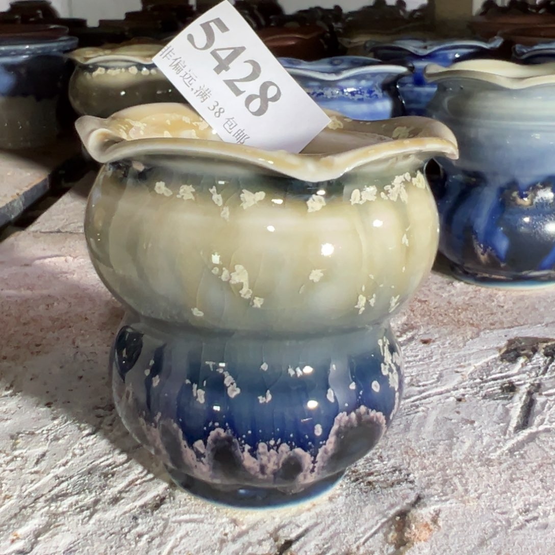 陶瓷景德镇手工花盆