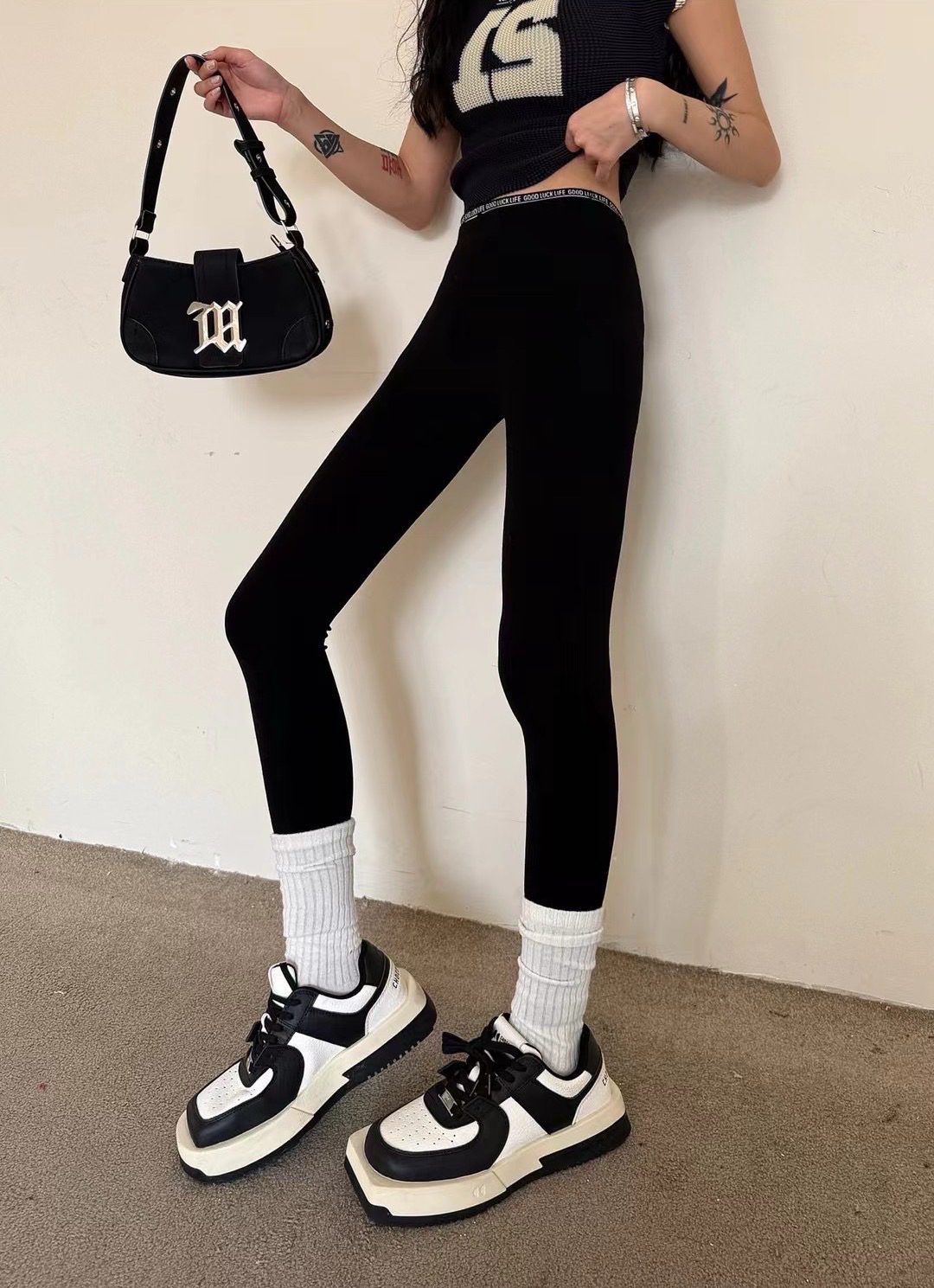 【帅帅专属】高腰显瘦无痕加厚保暖打底塑形外穿紧身裤