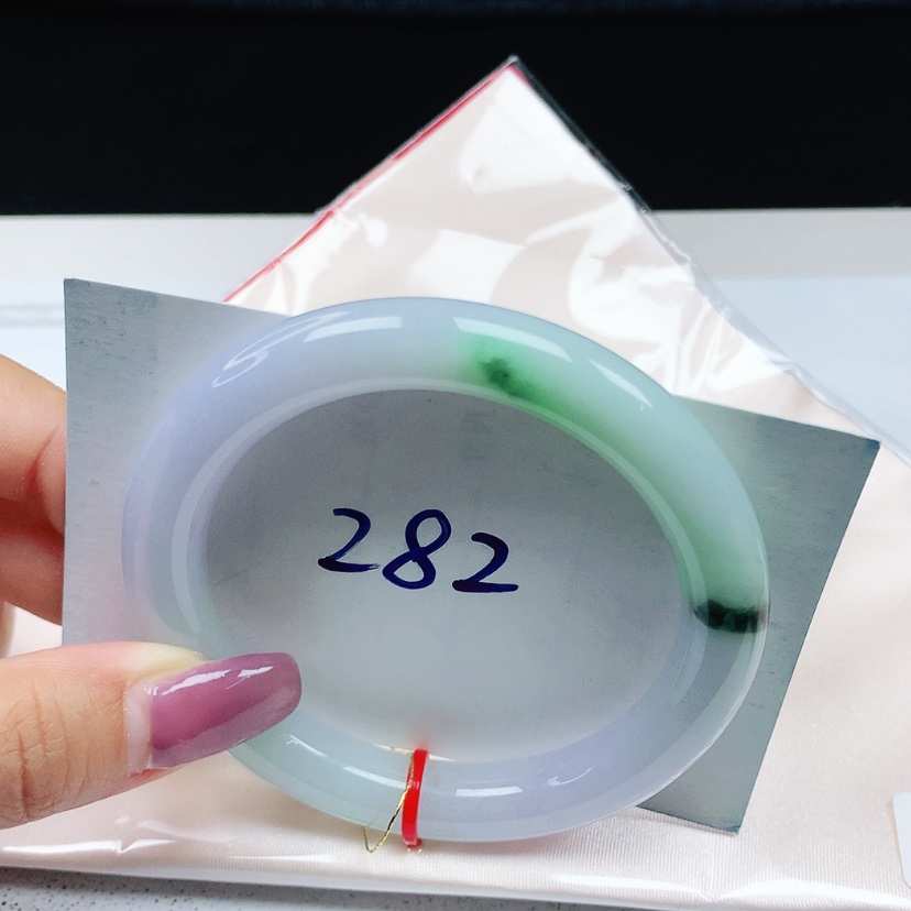 【闪购商品】翡翠手镯未镶嵌 圆条55+