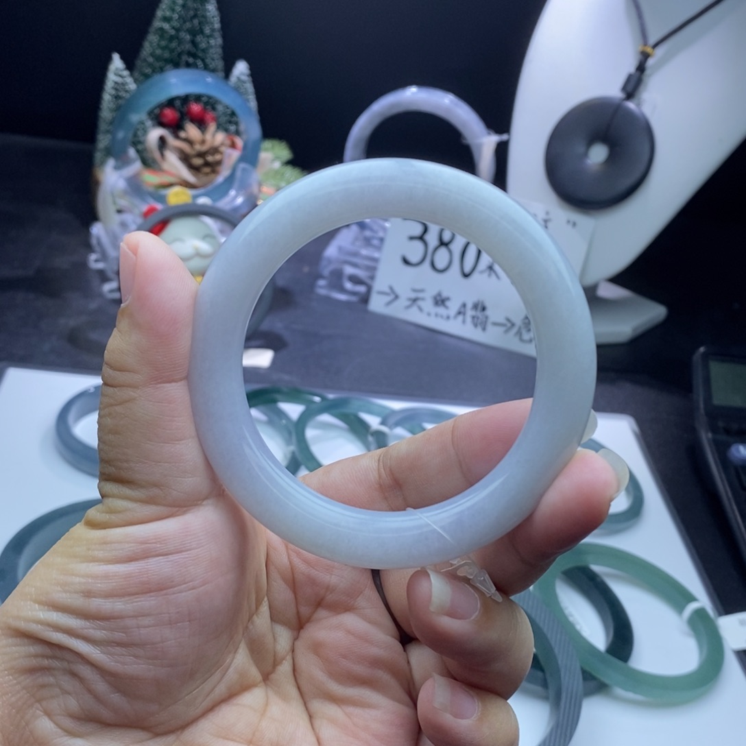 定制翡翠未镶嵌成品买断冰白月光