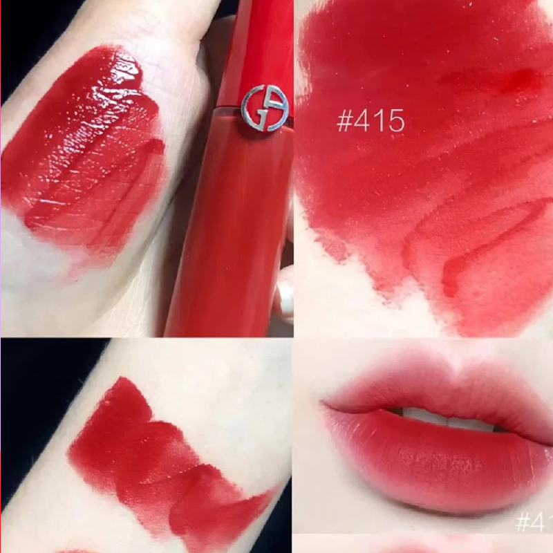 GIORGIO ARMANI/阿玛尼唇釉415/6.5ml传奇红管国际效期到26年5月