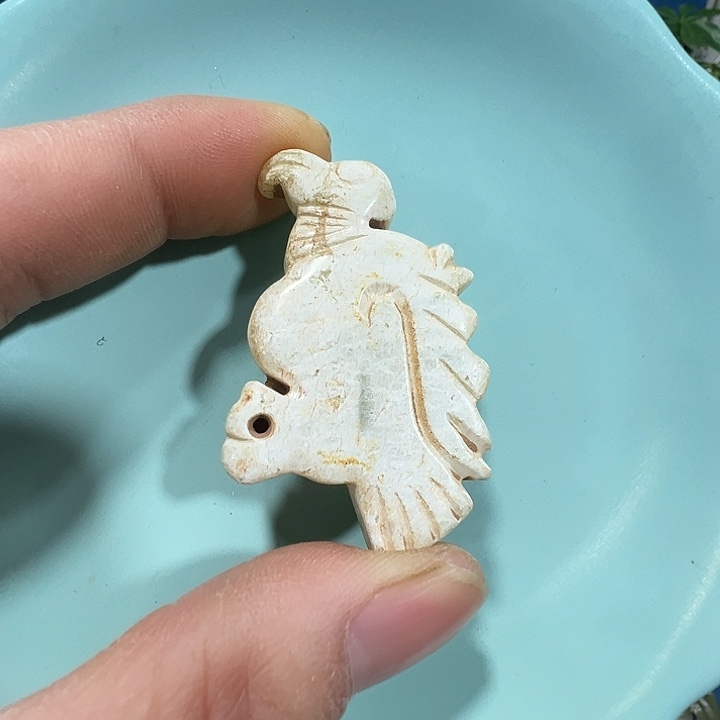 用***8透闪石质玉未镶嵌挂件