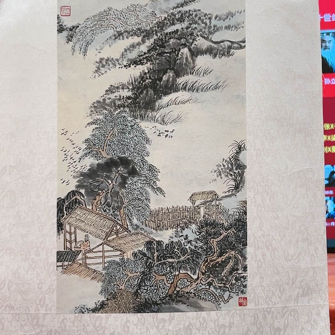 国画孙立芳展览原作