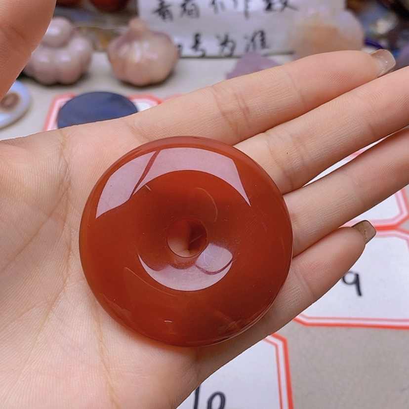 【闪购商品】未镶嵌玛瑙/玉髓珠宝半成品智***横