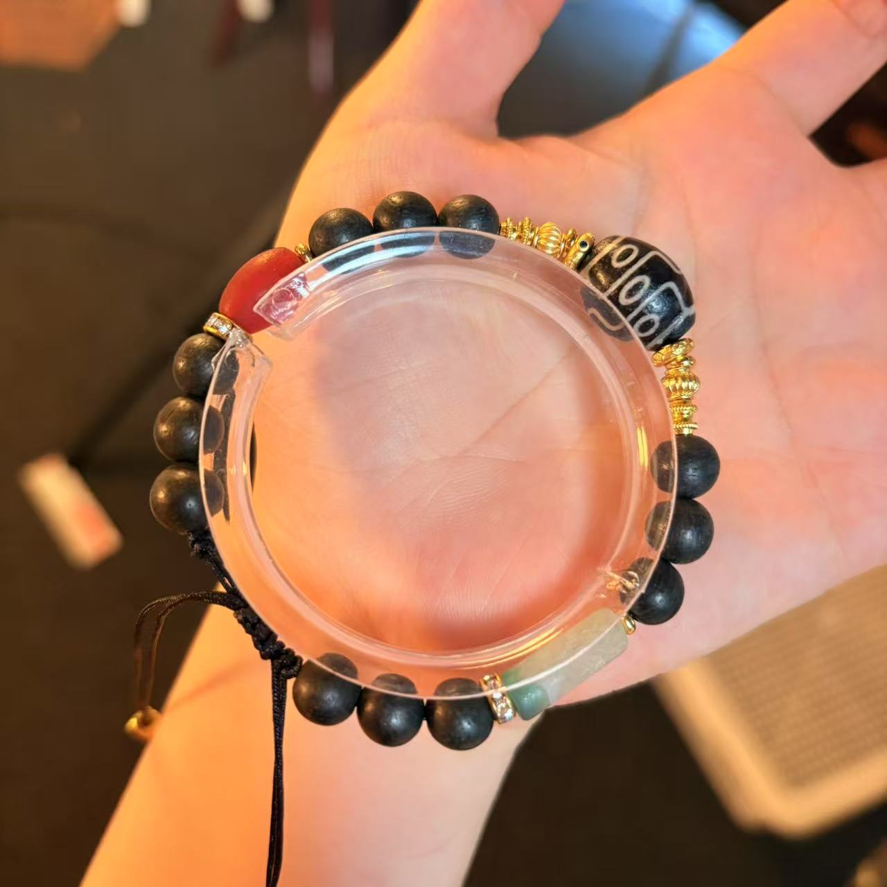 T1071木头 珠珠手串 多样性发其一