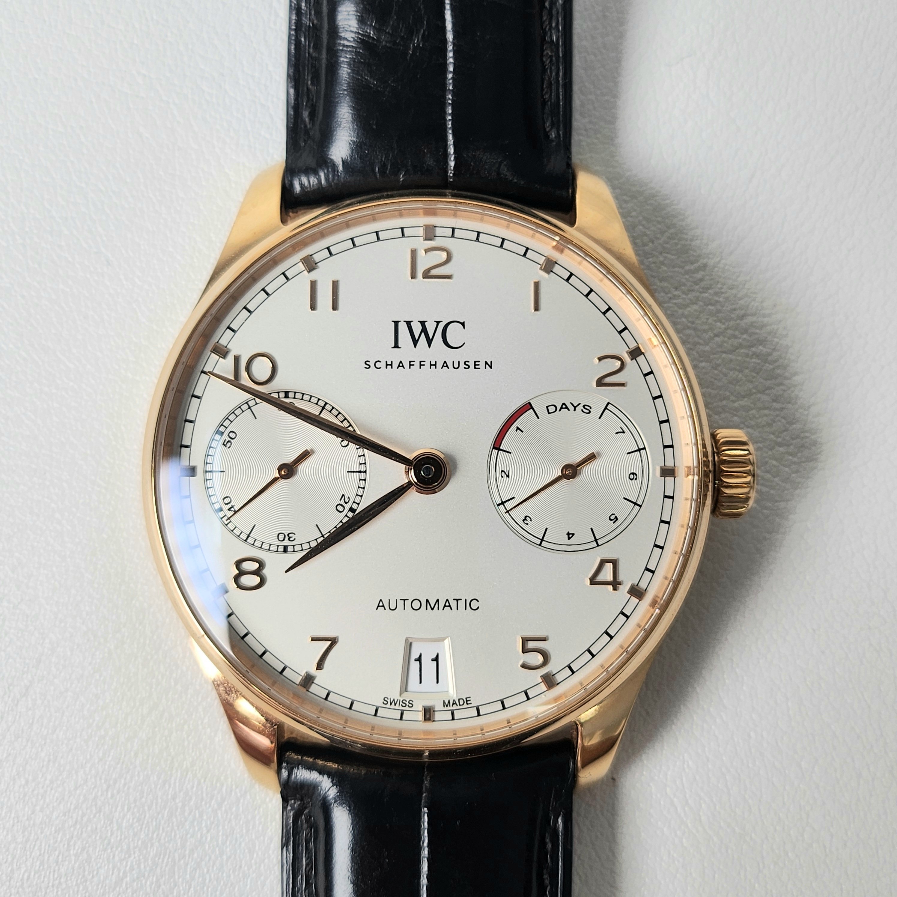 99新 IWC/万国 万国 葡萄牙系列 单表 IW500113