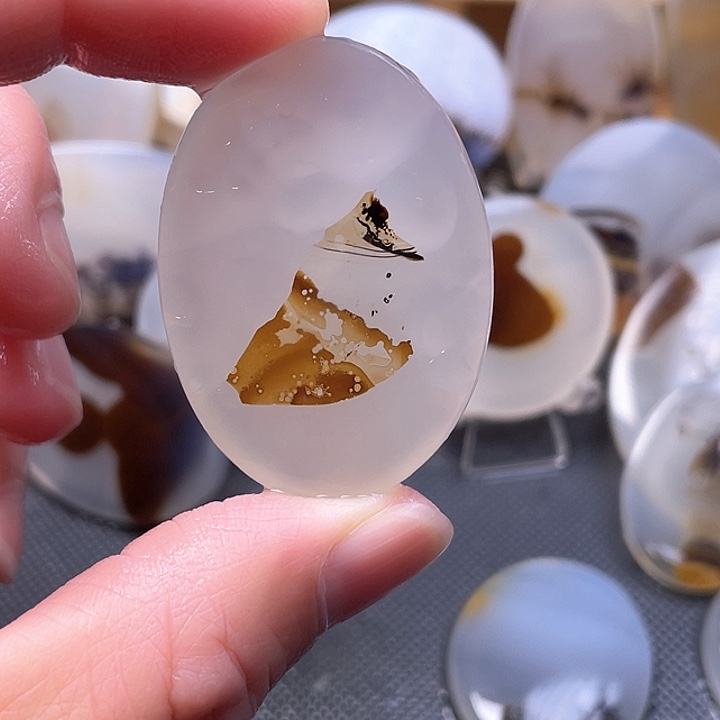 玛瑙/玉髓吊坠(不含链)未镶嵌一****亮