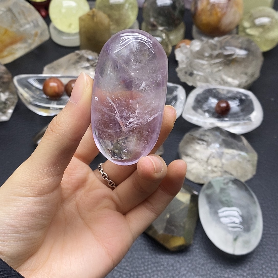 珠宝半成品水晶未镶嵌53水晶石