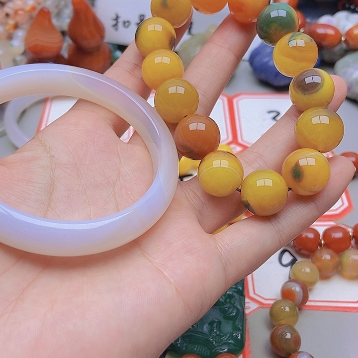 【闪购商品】未镶嵌玛瑙/玉髓珠宝半成品商**哥