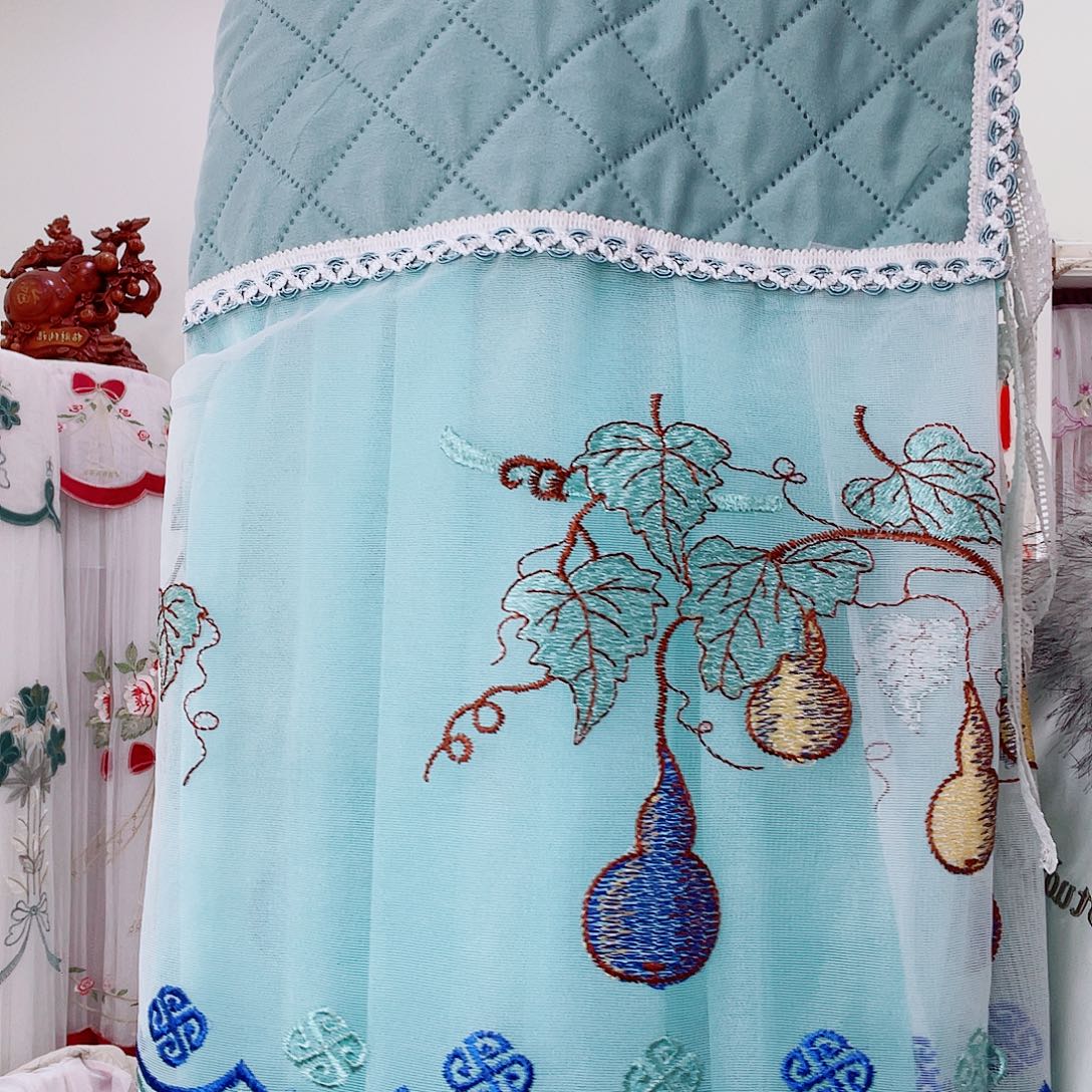 醋酯纤维七个葫芦蓝纱