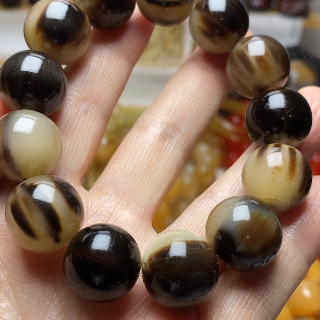 用***3石英石纯铜手串手链