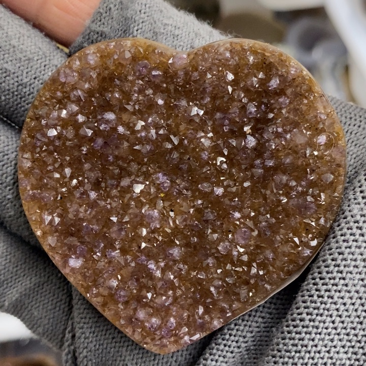 珠宝半成品紫晶未镶嵌