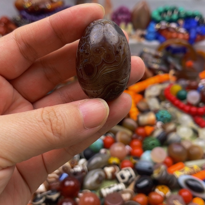 合金颈饰玛瑙/玉髓