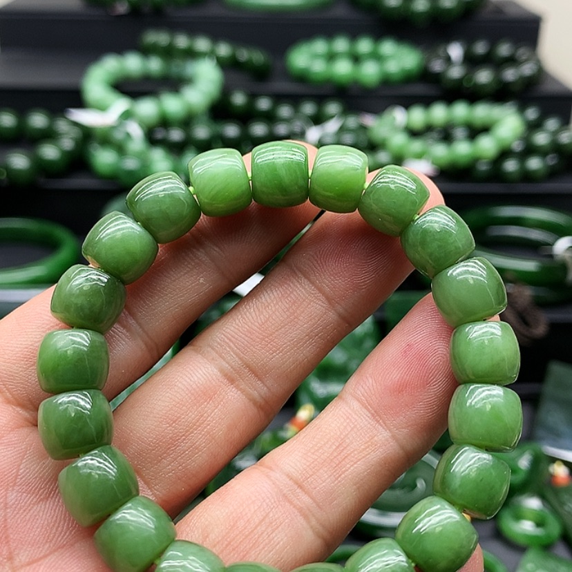 【闪购商品】和田玉（碧玉）手链未镶嵌