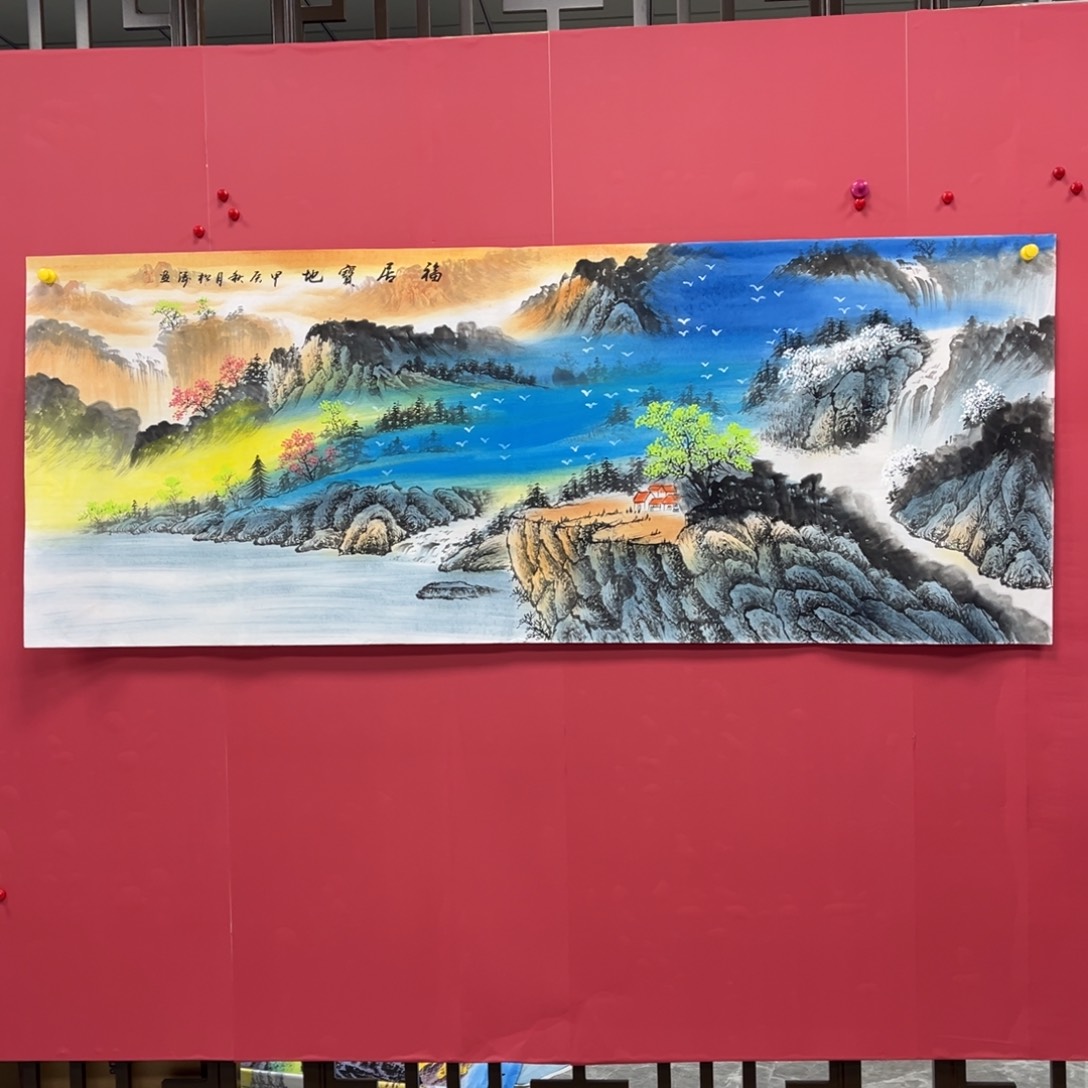 国画国画作品集一个由