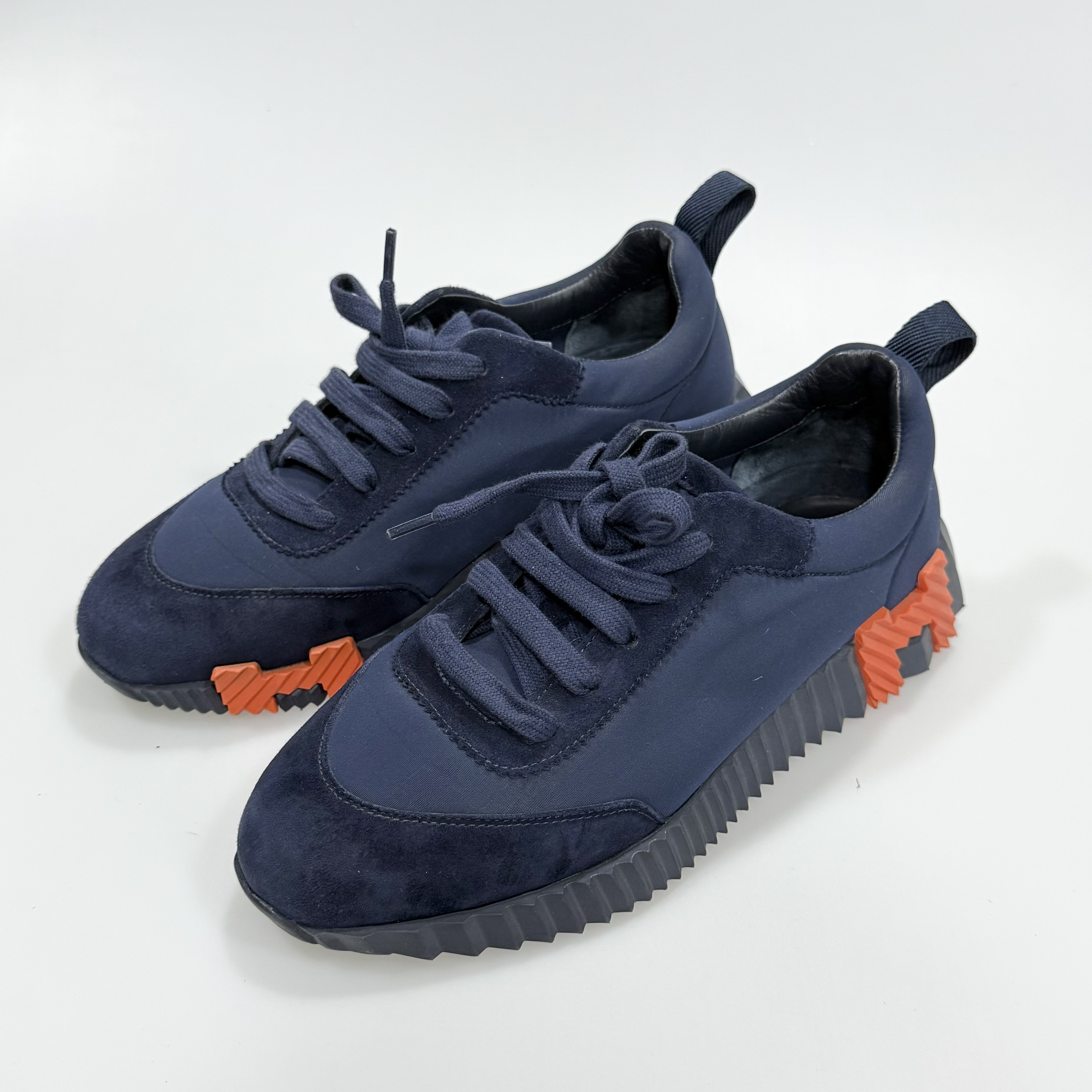 99新 Hermes/爱马仕 36.5码Hermes爱马仕Bouncing休闲鞋98新原盒