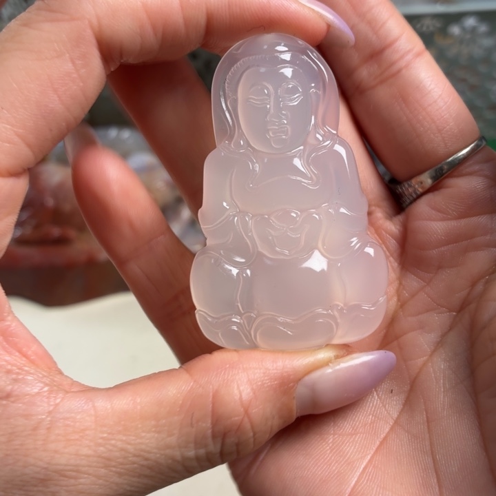 玛瑙/玉髓未镶嵌吊坠(不含链)