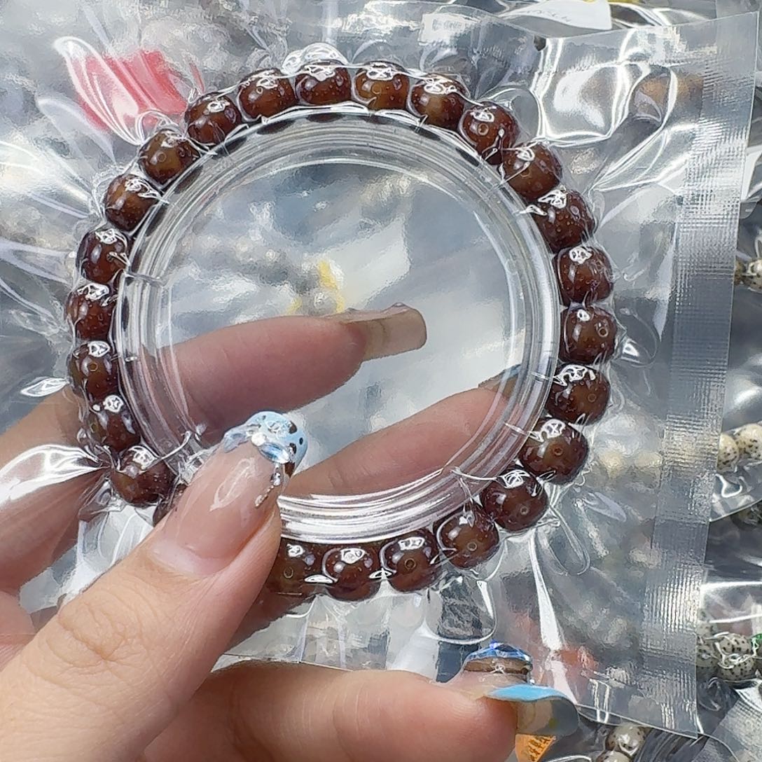 手串星月菩提205尽头粉冰遇华星月菩提98桶单圈