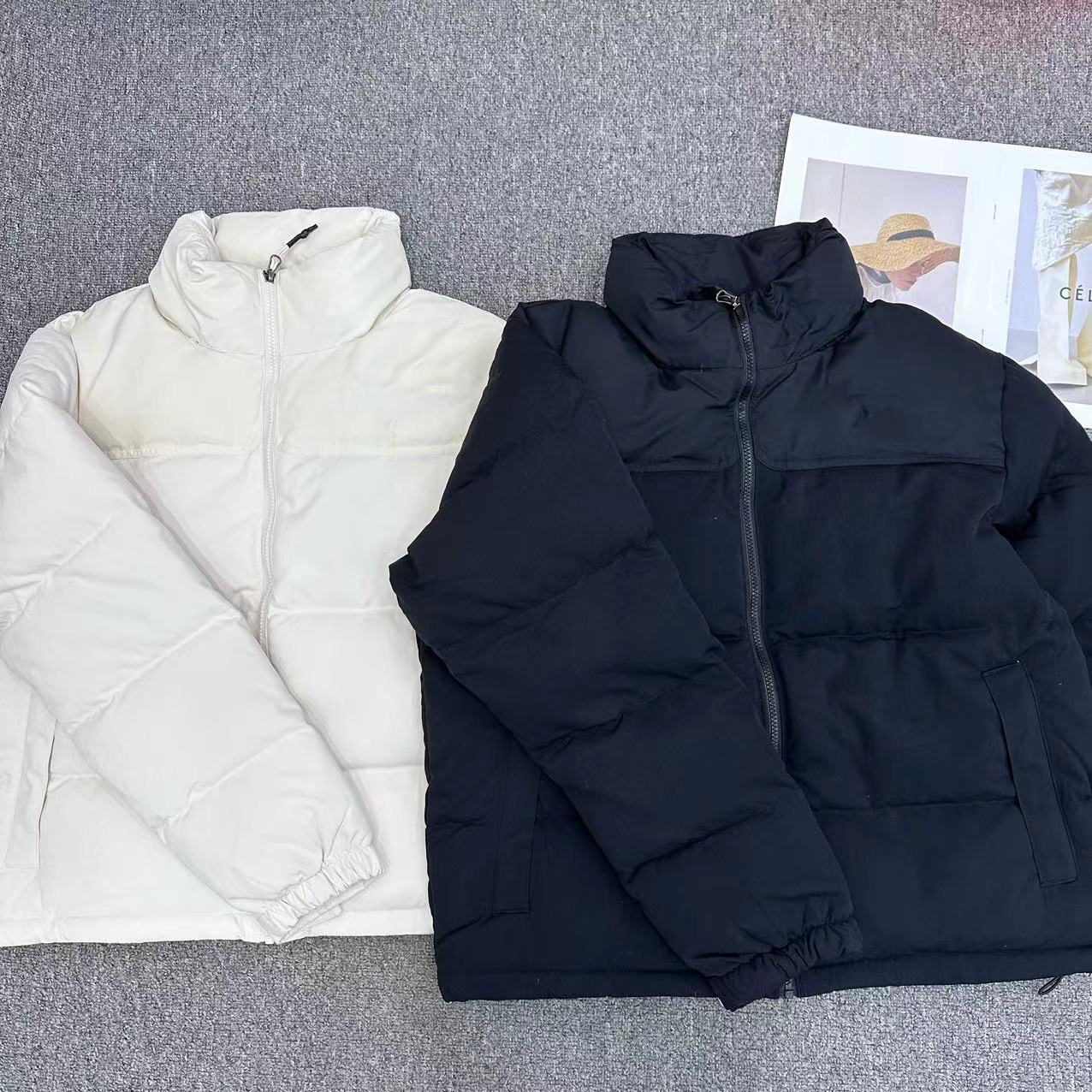 【周周家】6658濮院冬季羽绒服纯色男士街头风BJ