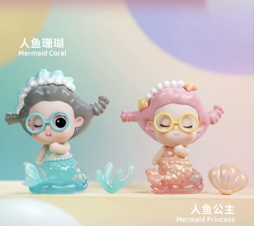 【拆盒】薯泥夏日冰爽系列可爱公仔潮玩盲盒
