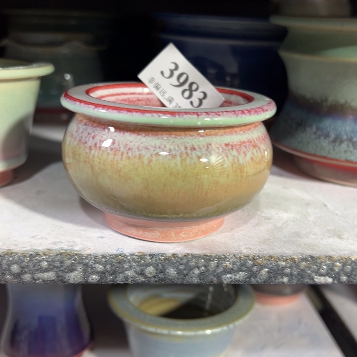 口6高5 手工花盆满30包邮