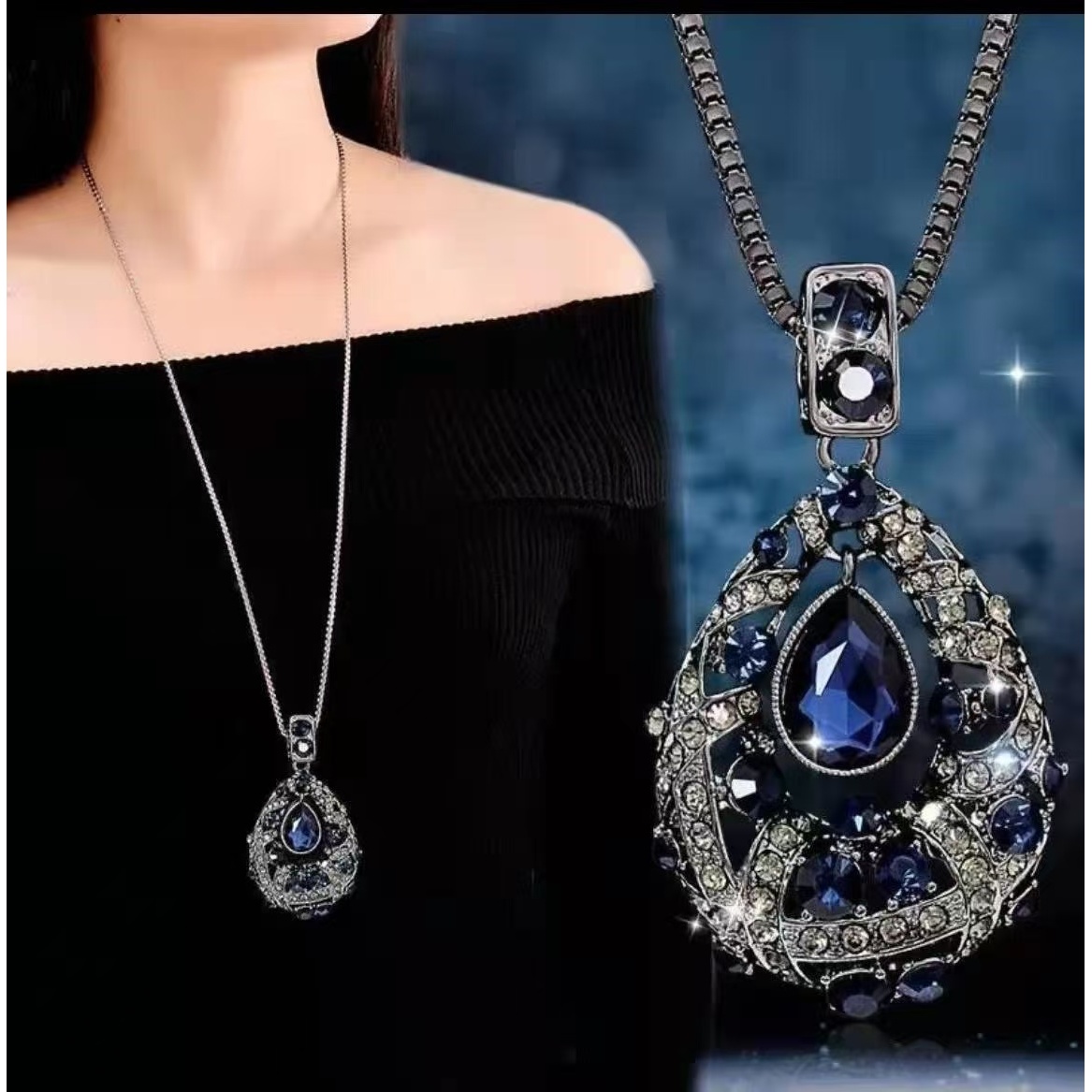 铜合金 精品时尚百搭毛衣链A77