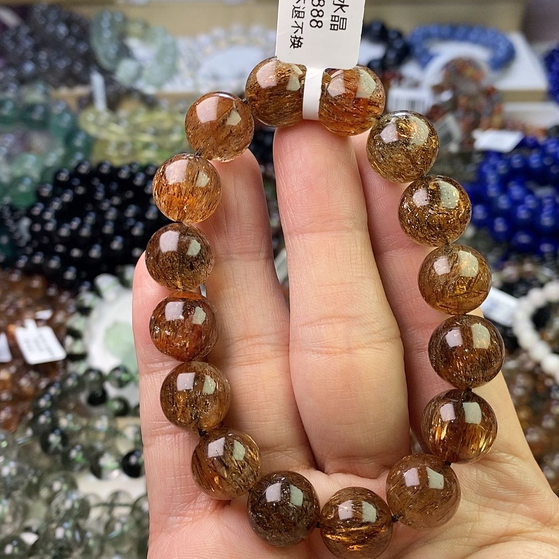 水晶手串未镶嵌一****卡13