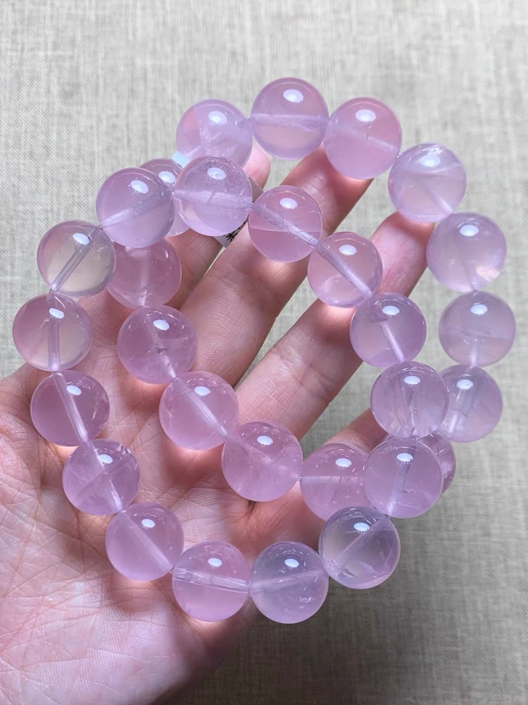 ZX天然水晶紫果冻星光手链手串时尚百搭多样性只发一件