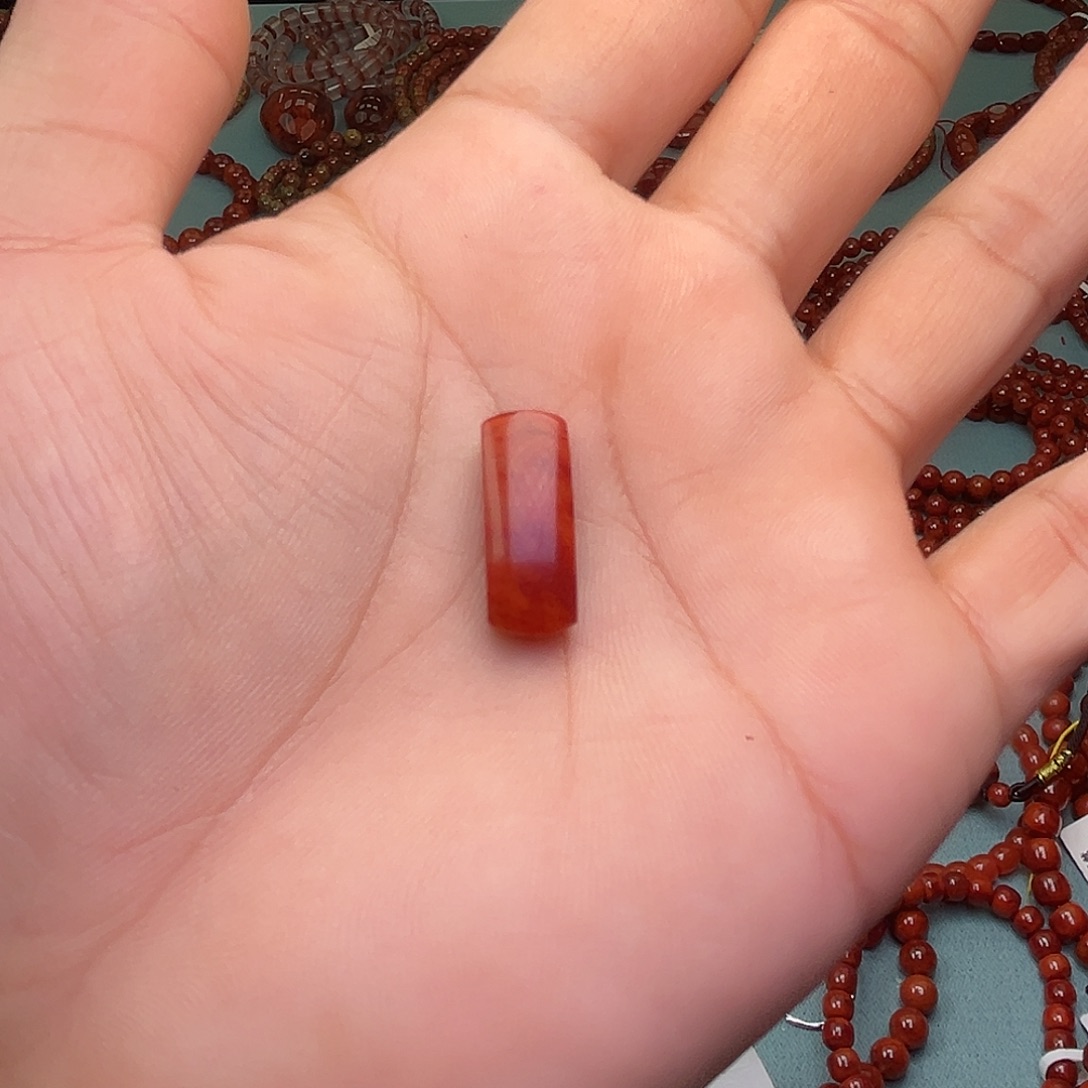 z***w南红玛瑙未镶嵌手链长方条南红