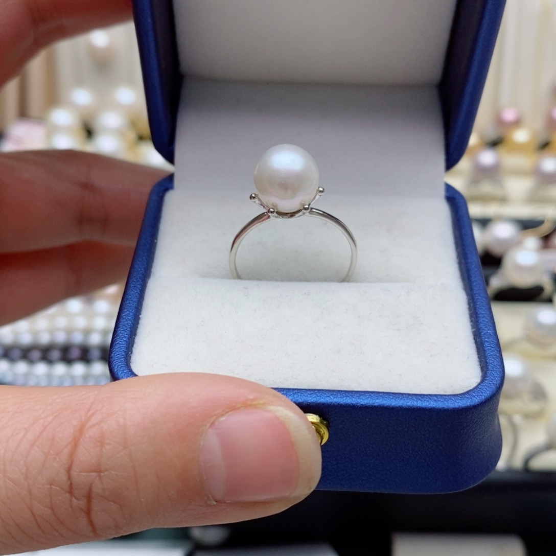 淡水珍珠颈饰银S925镶嵌