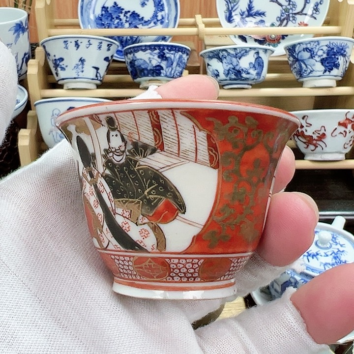 柴窑茶具茶壶茶杯