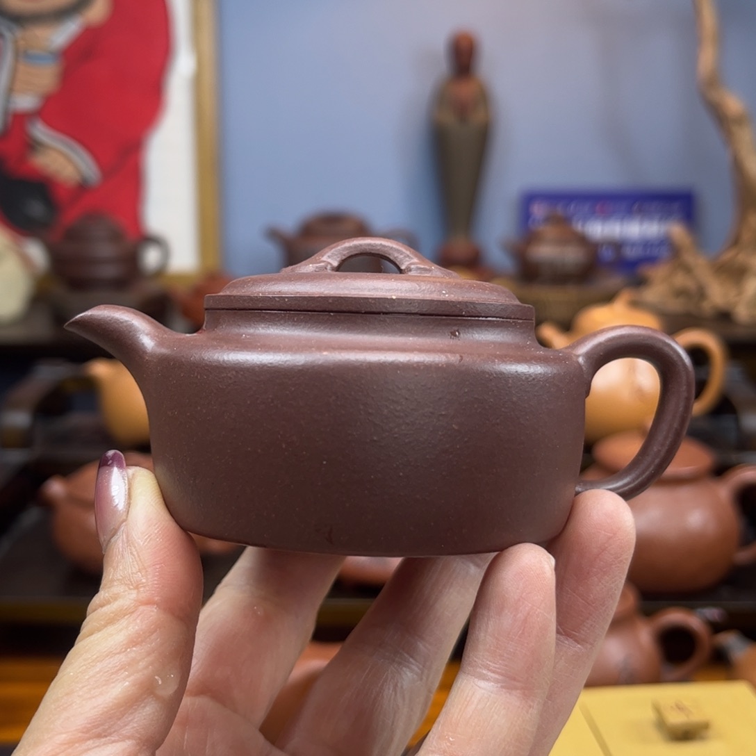 紫砂茶具半手工制作