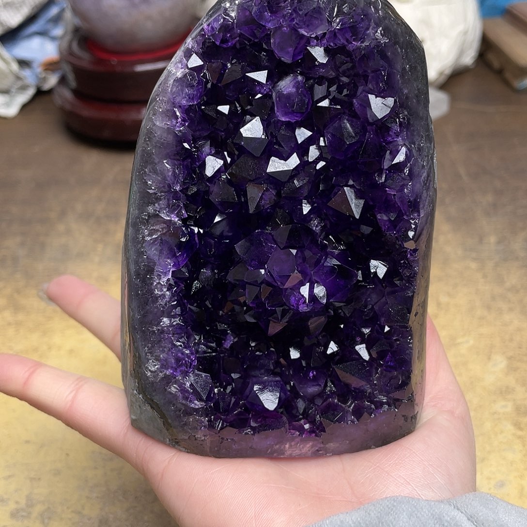 大型摆件（非配饰）紫晶未镶嵌