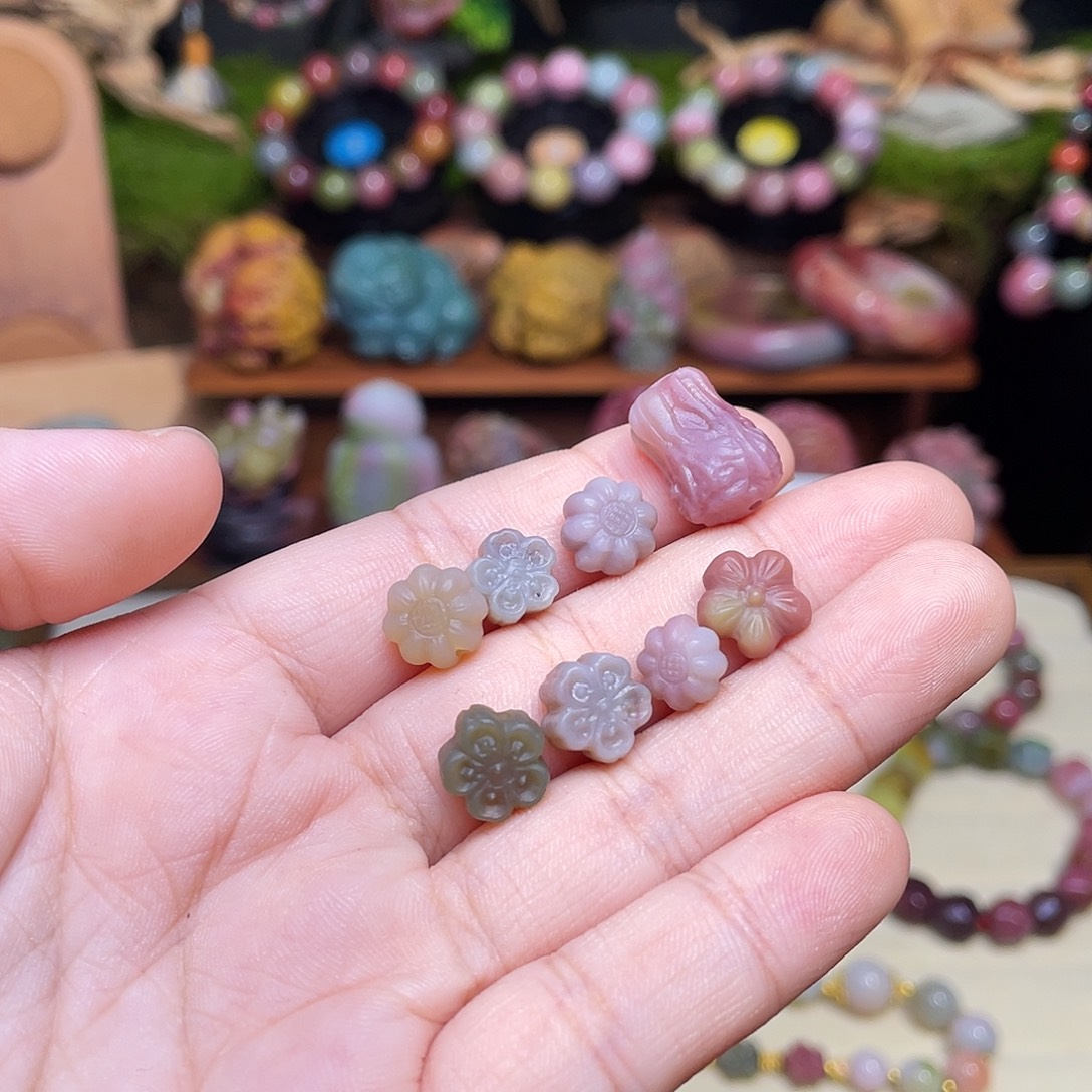 玛瑙/玉髓未镶嵌珠宝半成品盐源玛瑙福利双十二打包福利