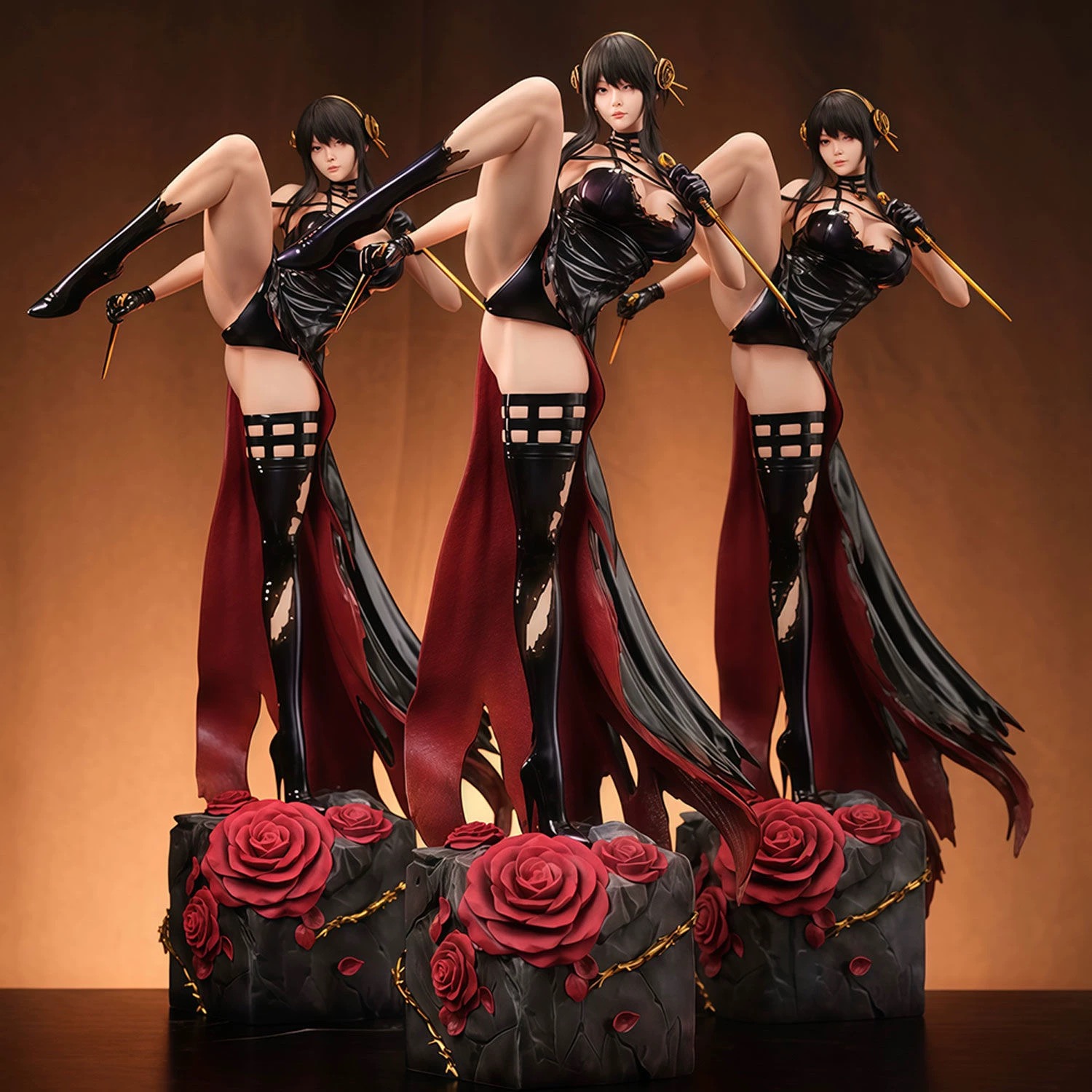 【MK优选】间谍过家家 精简系列 战斗组荆棘公主 约尔·福杰模型摆件