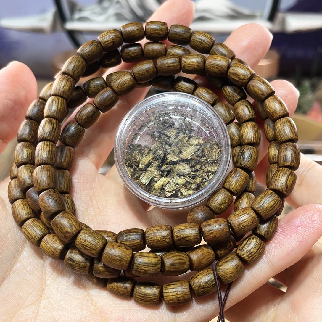 【闪购商品】沉香沉香碎屑讲***宏越南芽庄兰花结白奇楠